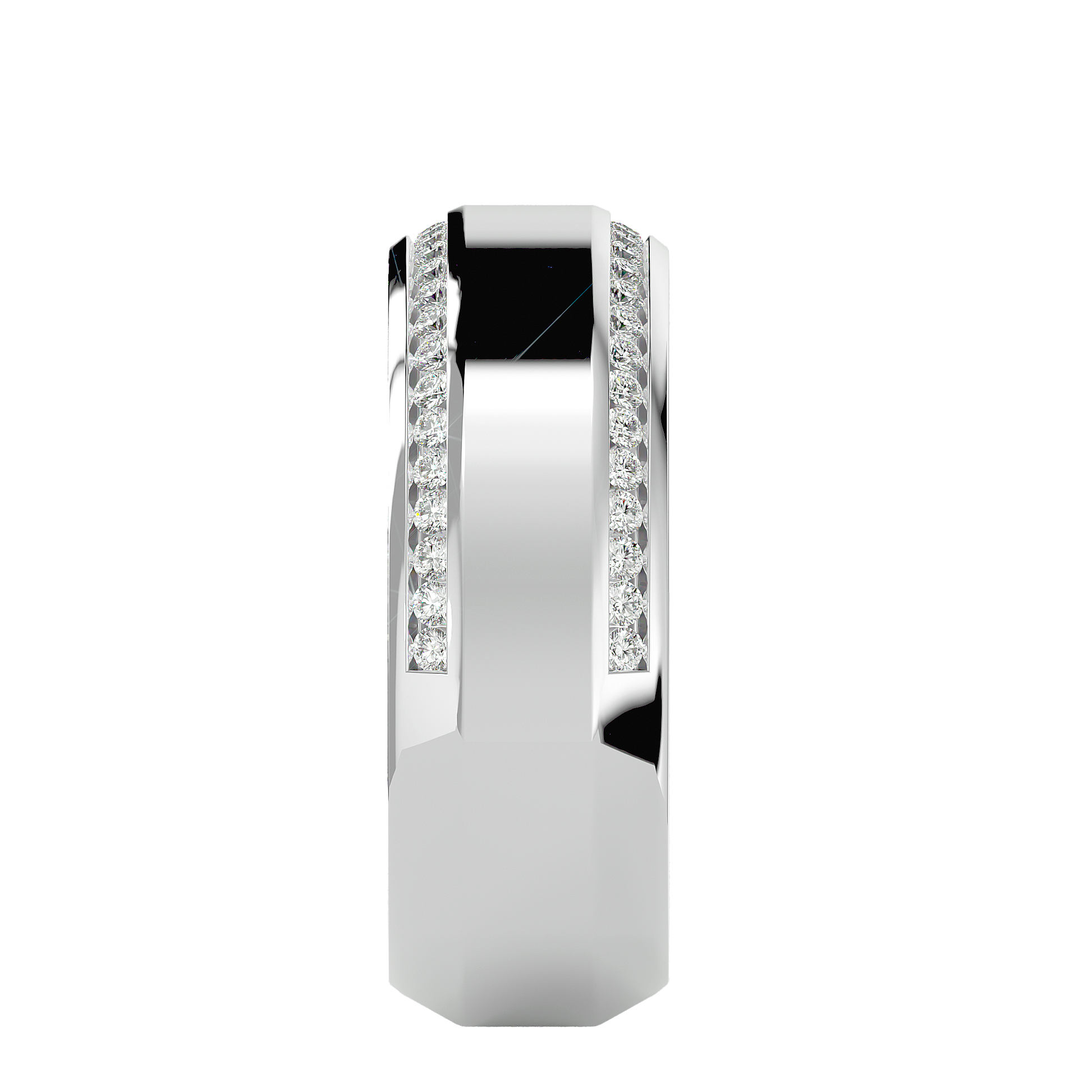 Tom - White Gold - round-side