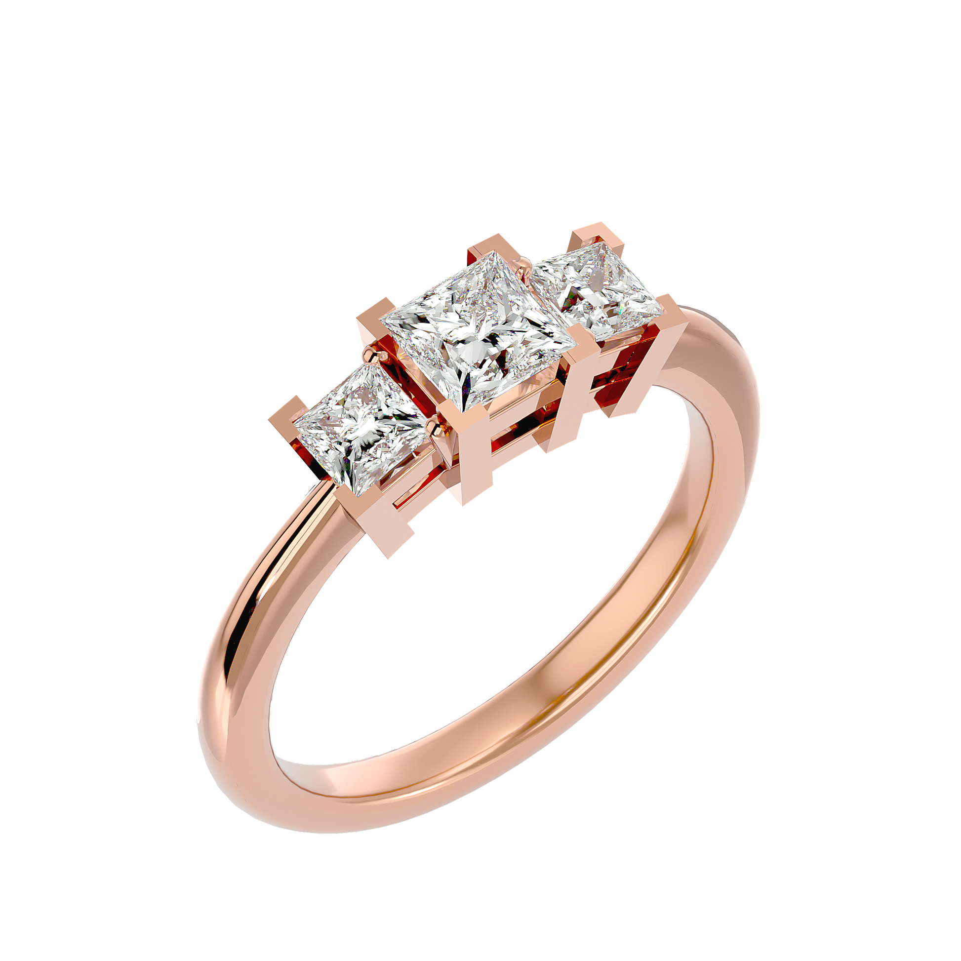 Uma - Rose Gold - princess-front-2