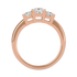 Uma - Rose Gold - princess-front