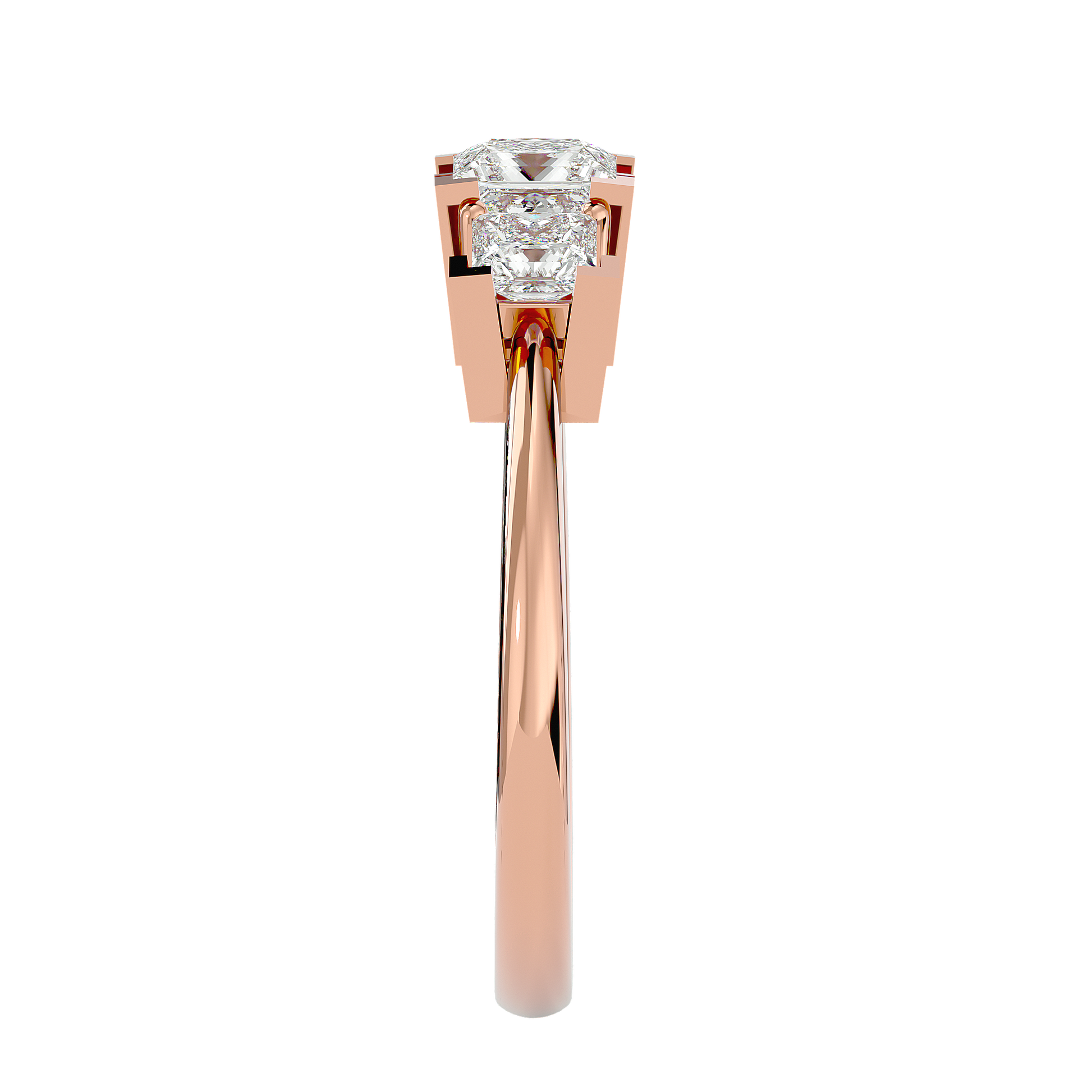 Uma - Rose Gold - princess-side