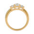 Uma - Yellow Gold - princess-front