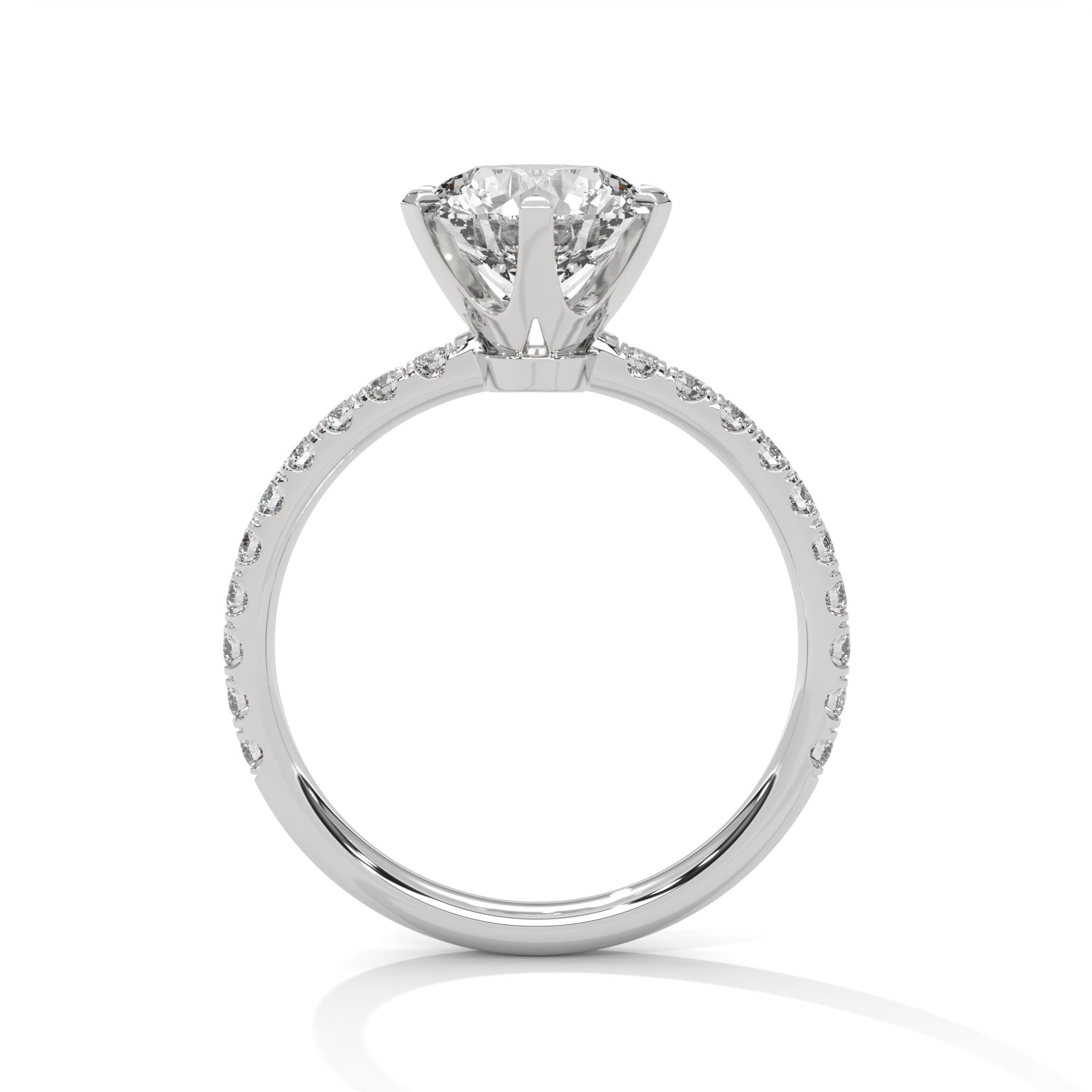Ursula - White Gold - round-front