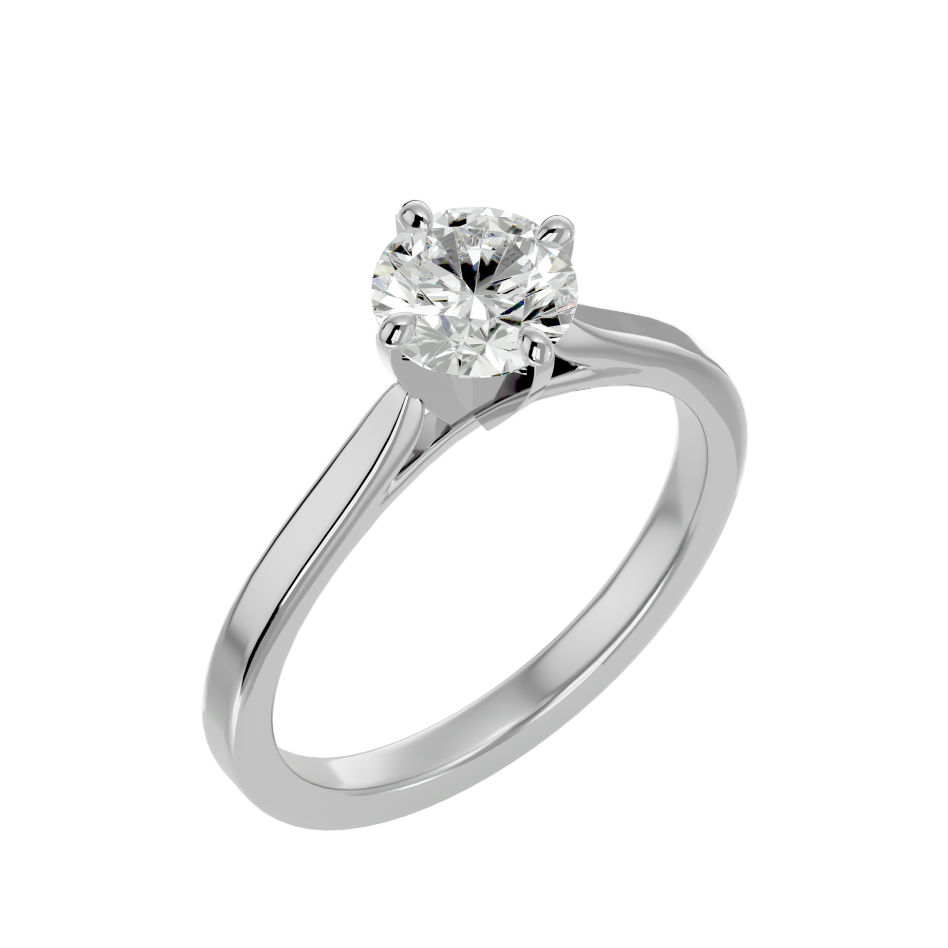 Violet - White Gold - round-front-2