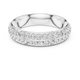 Willa - Classic Pavé Eternity Lab Grown Diamond Ring in Gold