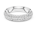 Willa - Classic Pavé Eternity Lab Grown Diamond Ring in 925 Sterling Silver