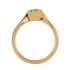 Willow - Yellow Gold - round-front