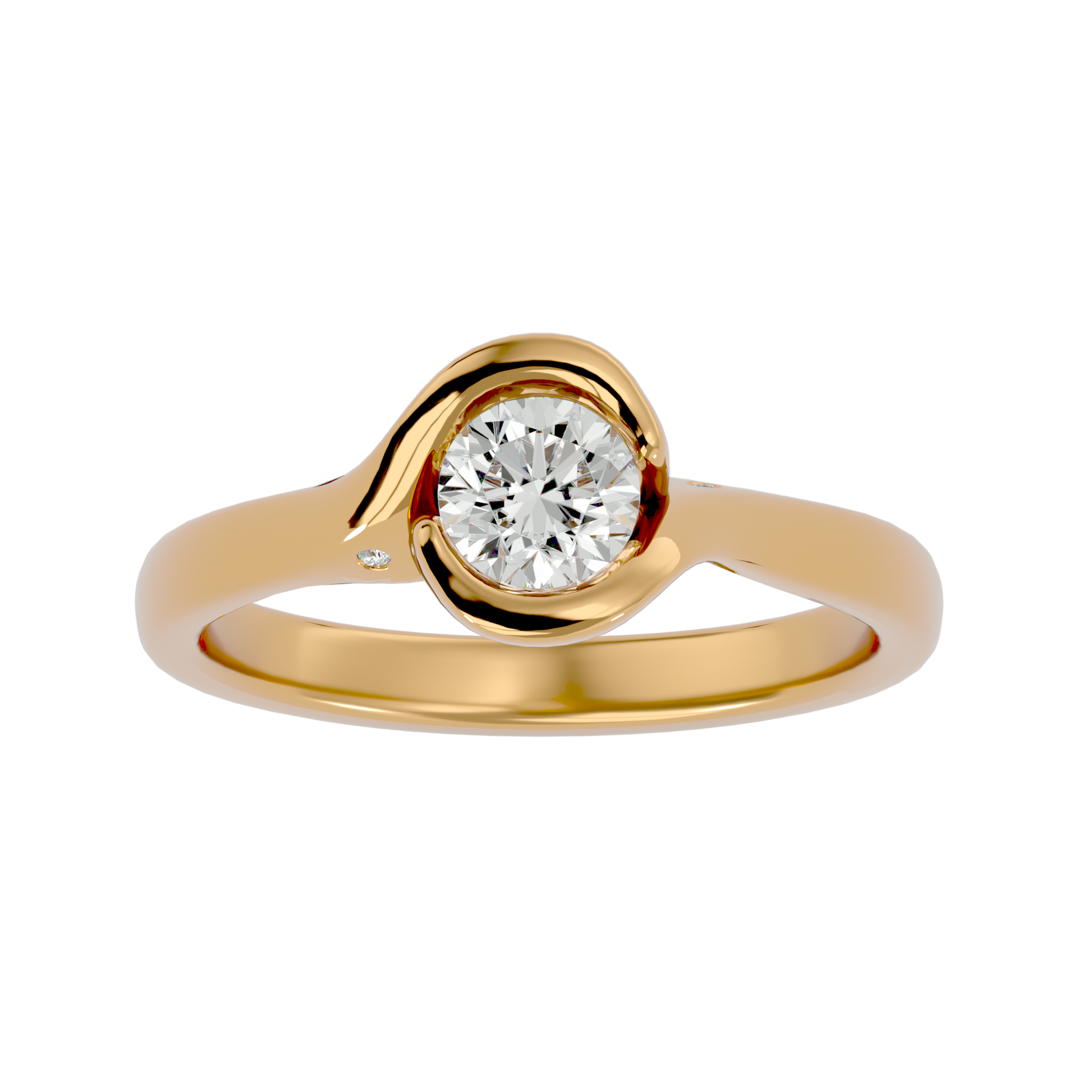 Willow - Yellow Gold - round-hero