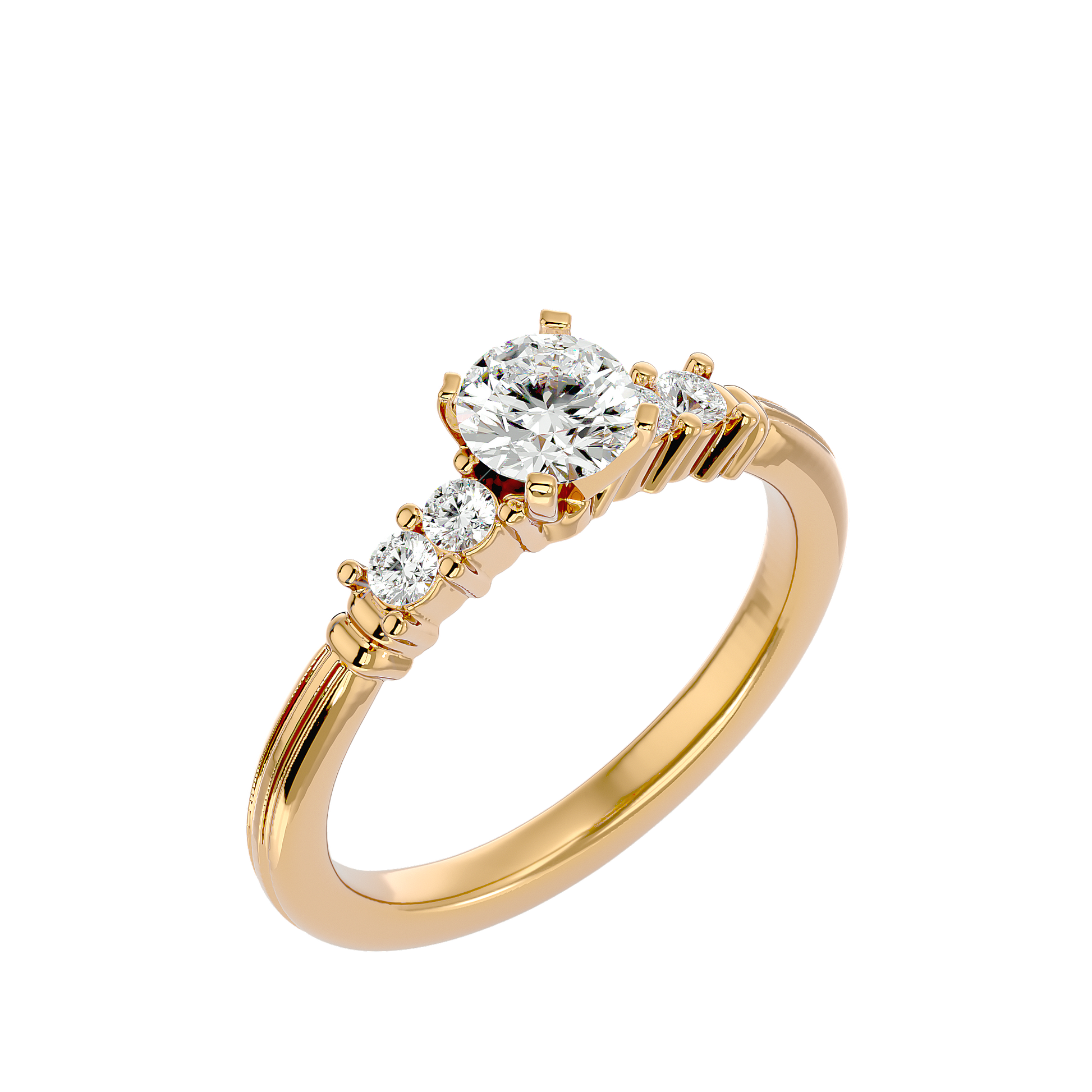Yasmin - Yellow Gold - yasmin-YG-round-front_2