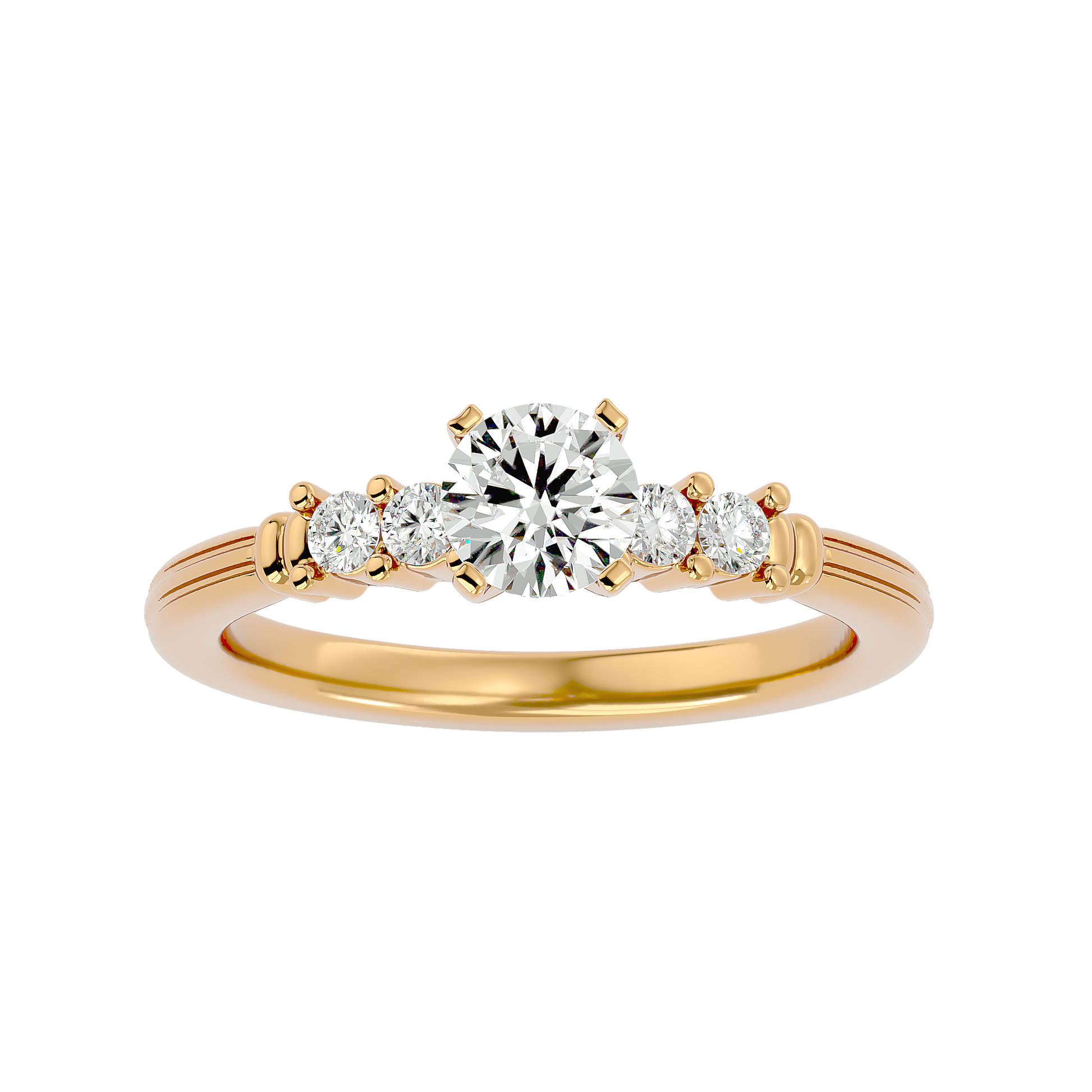Yasmin - Yellow Gold - yasmin-YG-round-hero