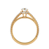 Zara - Yellow Gold - zara-YG-round-front