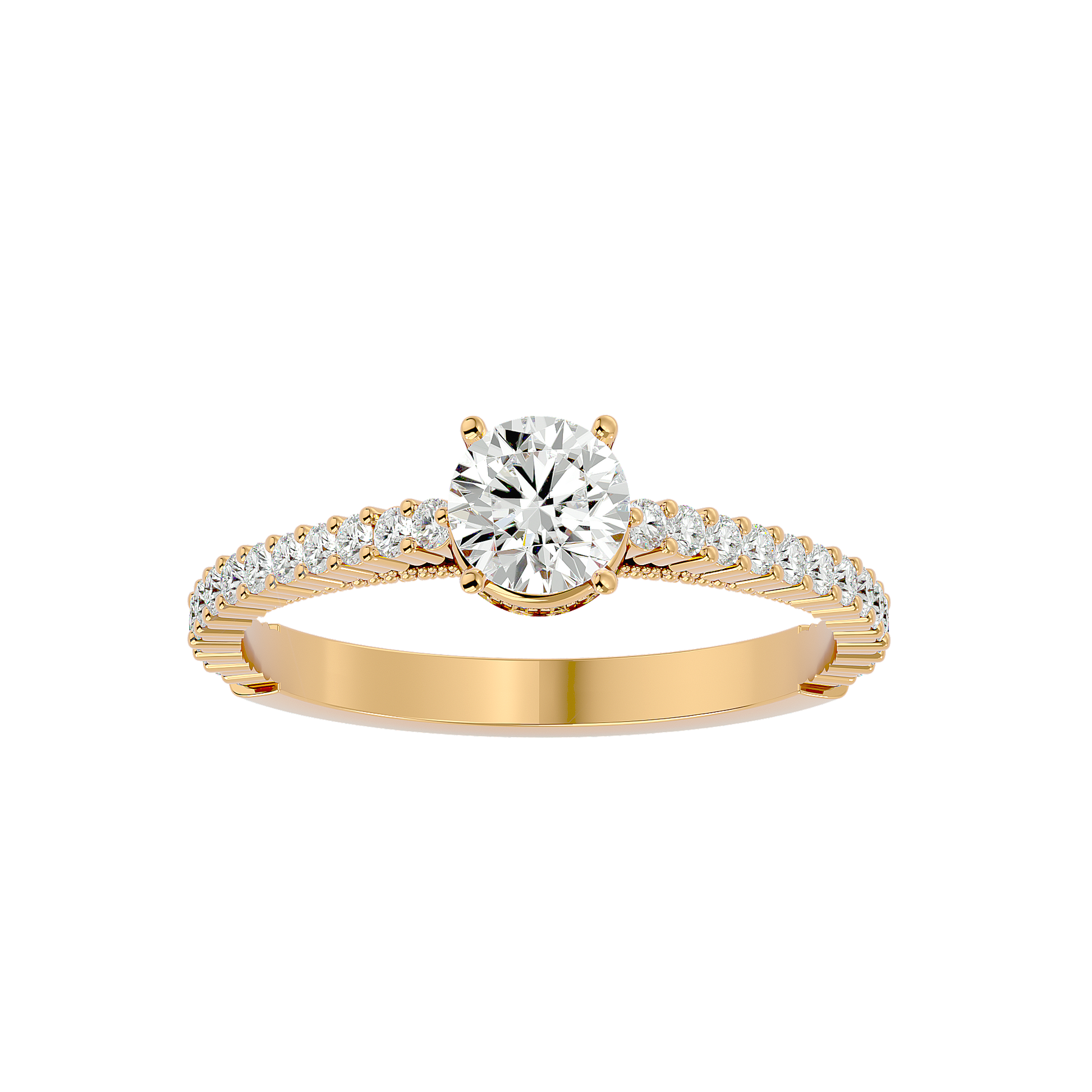 Zara - Yellow Gold - zara-YG-round-hero
