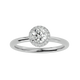 Zoe - Classic Halo Lab Grown Diamond Engagement Ring