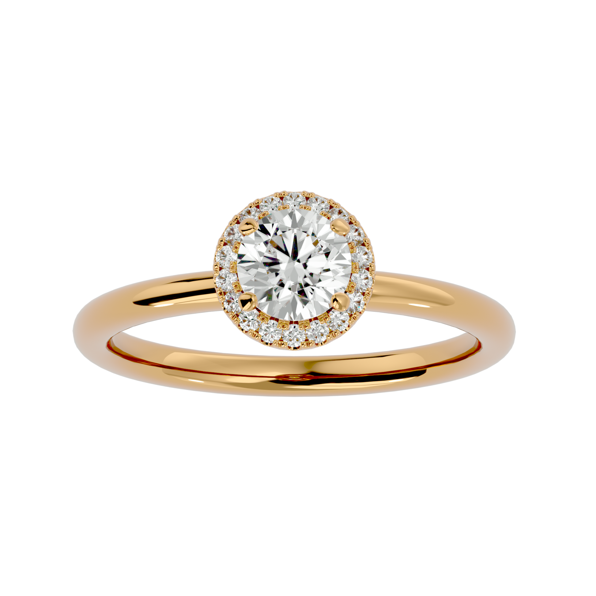 Zoe - Yellow Gold - zoe-YG-round-hero